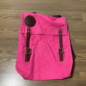 Duluth Pack Duluth Minn Unisex Canvas Travel Hiking Wanderer Backpack Pink